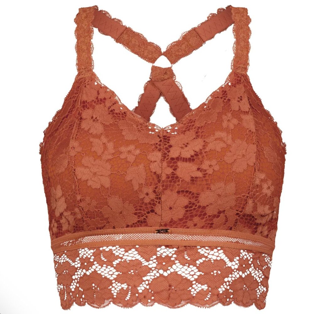 NEW Jady K Skye Lace Bralette OLIVE SIZE 1X/2X NEVER OPENED